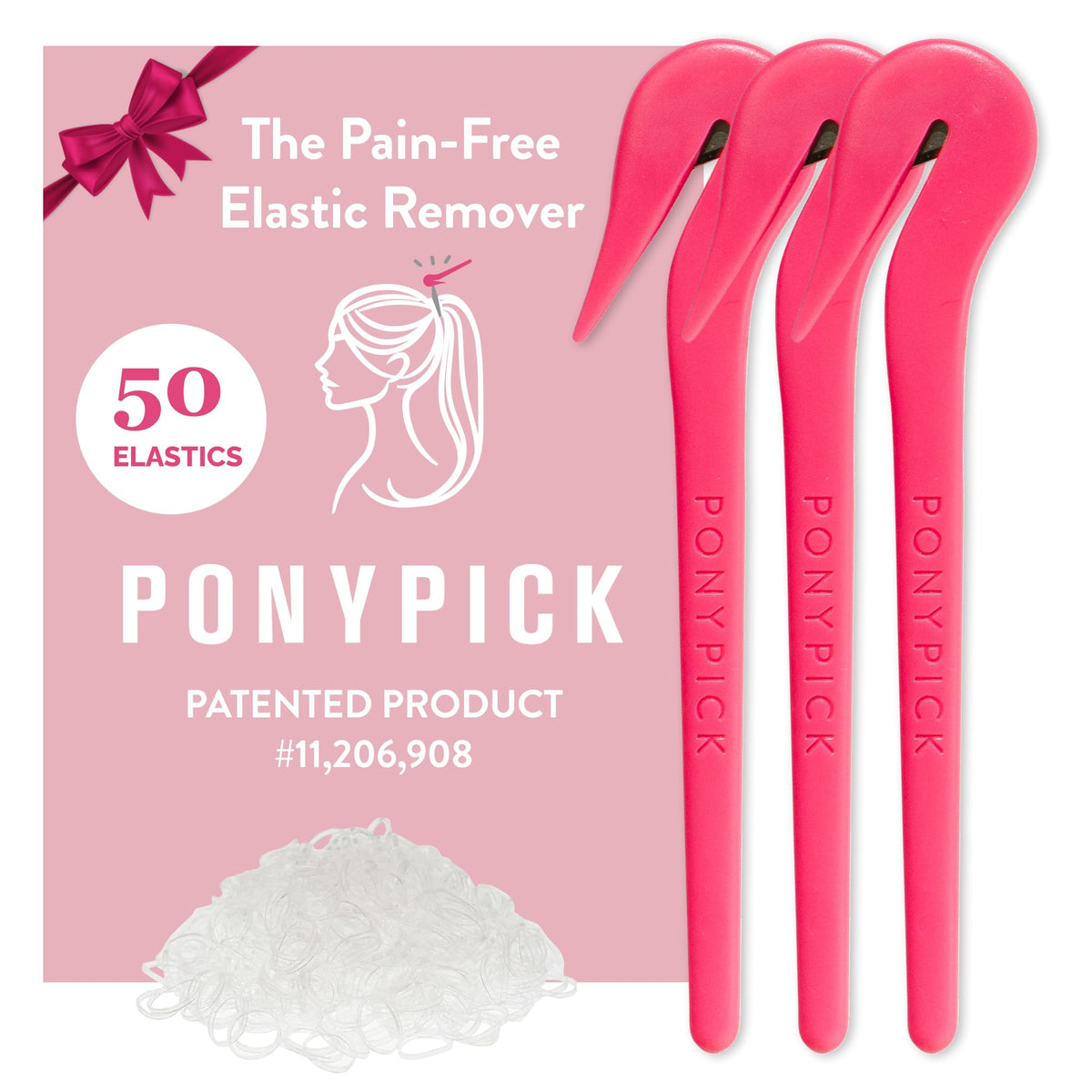 Pony Pick front packaging showing kit contents and quick benefit