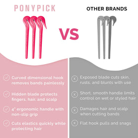 Pony Pick beside a coin for scale, Pony Pick compact travel-friendly design