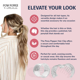 Close-up texture of Pony Popper plastic showing durable finish benefit