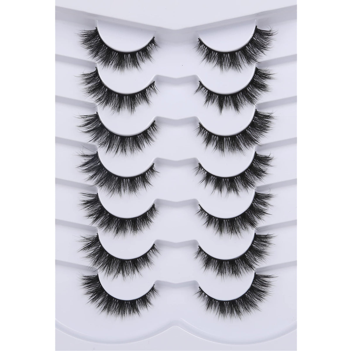 Pooplunch front packaging showing seven cat-eye pairs, convenient multipack benefit