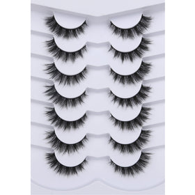 Pooplunch front packaging showing seven cat-eye pairs, convenient multipack benefit
