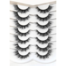 Pooplunch front packaging showing 7-pair lash set and product benefits