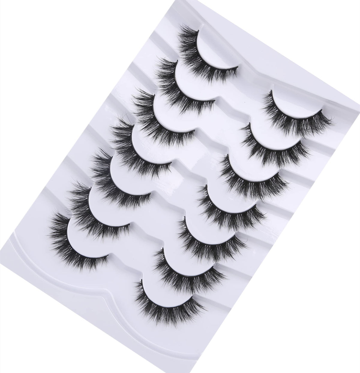 Pooplunch lashes styled for evening look, glamorous yet vegan benefit