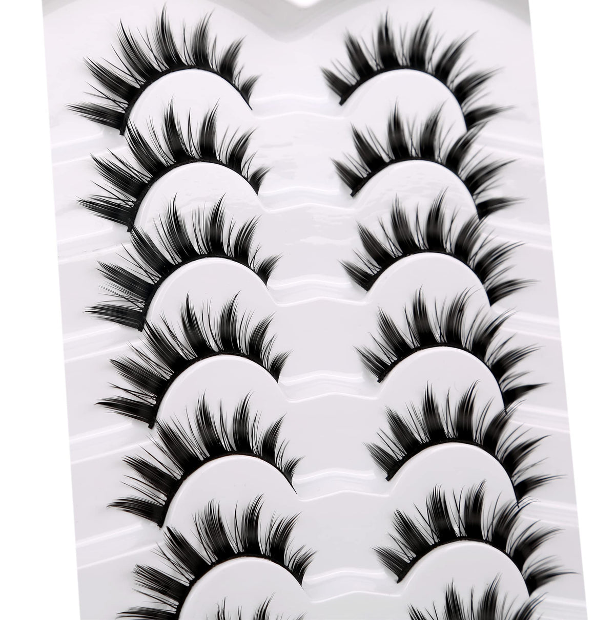 Pooplunch lifestyle model wearing lashes for bold anime-inspired evening look