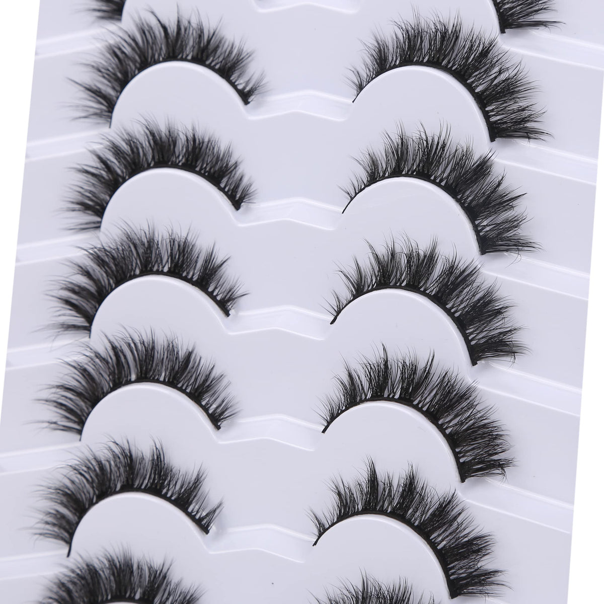 Pooplunch tray with lashes stored flat, reusable up to fifteen wears benefit