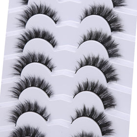 Pooplunch tray with lashes stored flat, reusable up to fifteen wears benefit