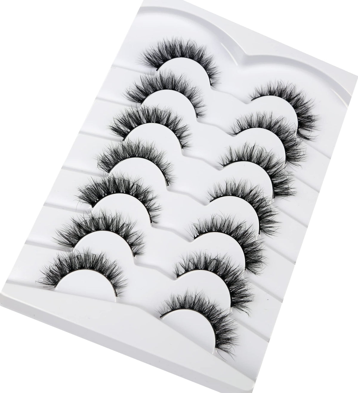 Pooplunch open tray with seven reusable pairs organized neatly