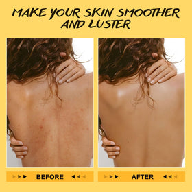 POP MODERN.C applying scrub to bikini area for smoother, even-toned skin