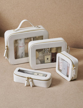 Popvibe travel lifestyle shot in suitcase highlighting TSA-friendly design
