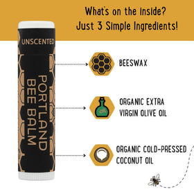Portland Bee Balm beekeeper harvesting beeswax supports local sourcing