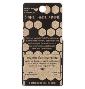 Portland Bee Balm open tube texture demonstrating smooth application