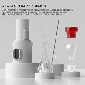 POSEIDON laser-sharpened needle tips detail delivering crisper lines and control