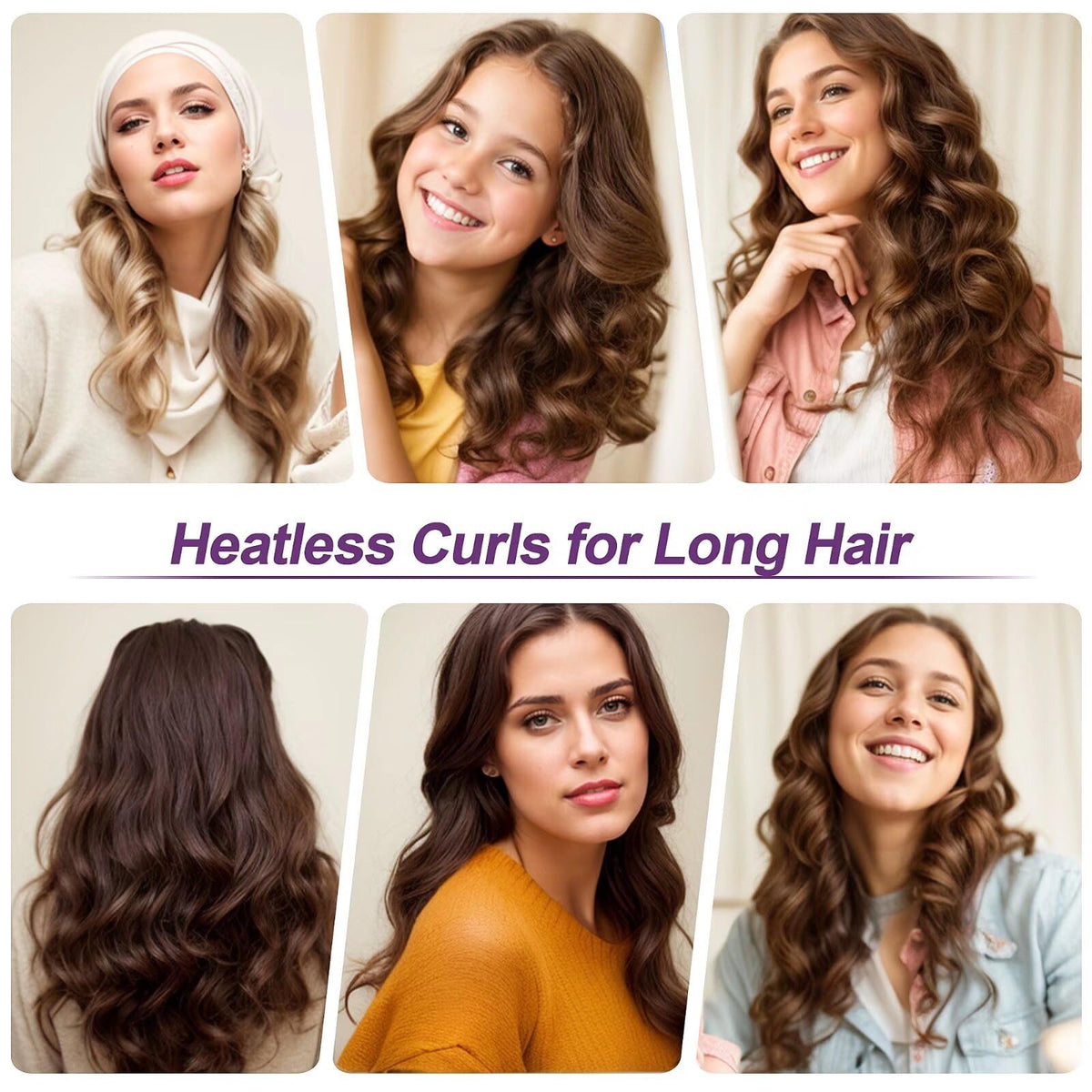 posicurly lifestyle bedroom setting showing effortless morning curls after sleeping