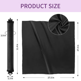 posicurly size comparison in hand demonstrating compact, travel-friendly curlers