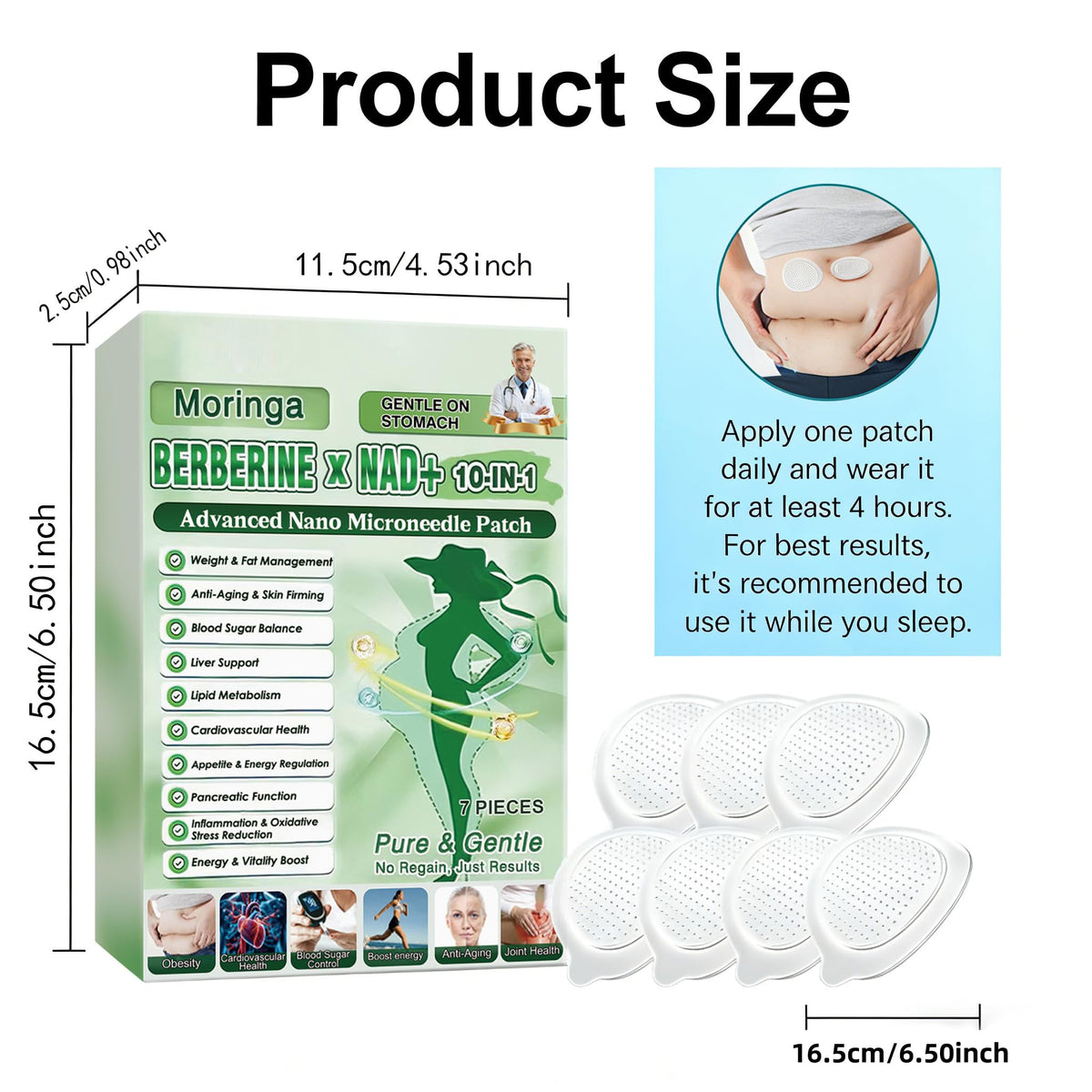 POSOJPIP ingredient label showing natural herbal extract transparency