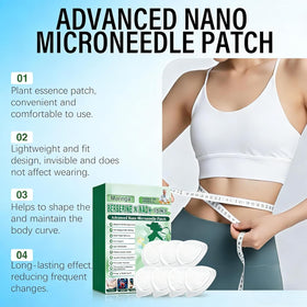 POSOJPIP patch applied on skin illustrating discreet wear