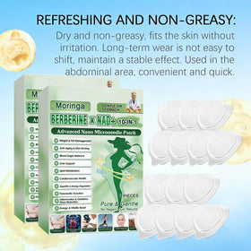 POSOJPIP patch applied to skin demonstrating discreet wear and comfort