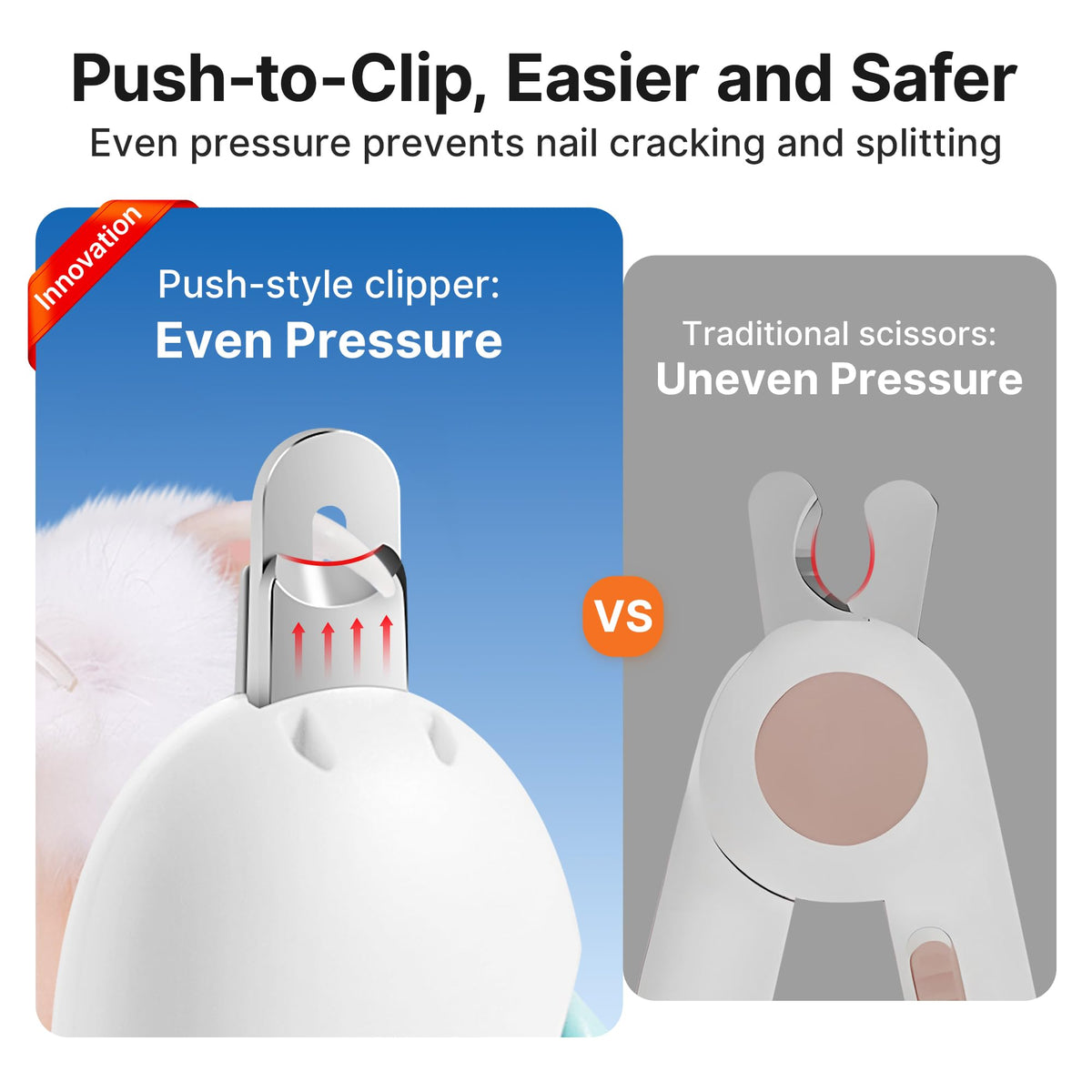 Potaroma ergonomic non-slip handle for comfortable controlled trimming