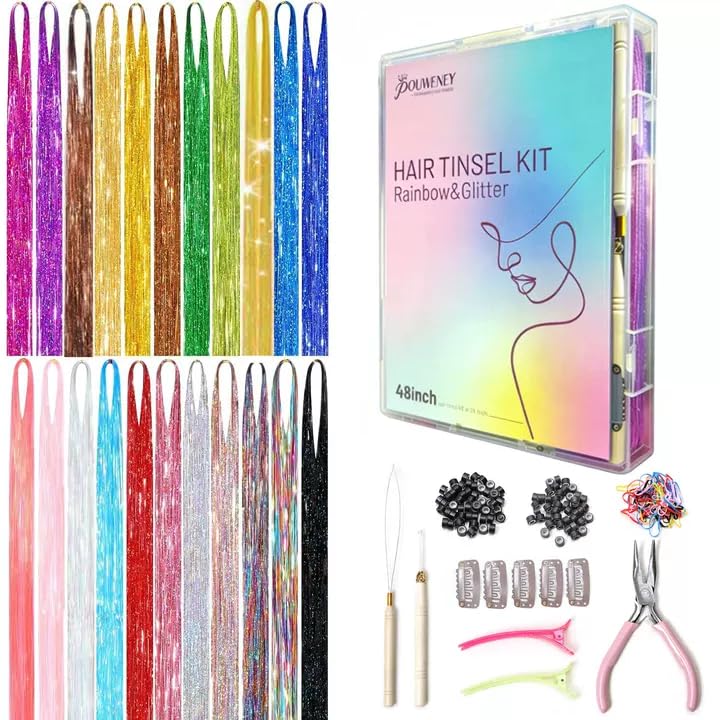 POUWENEY front packaging showing kit contents and color variety for easy purchase