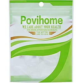 Povihome lifestyle shot of woman walking wearing spacers for comfort