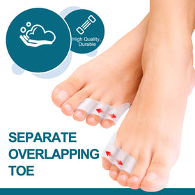 Povihome spacer visible inside a sneaker preventing toe rubbing