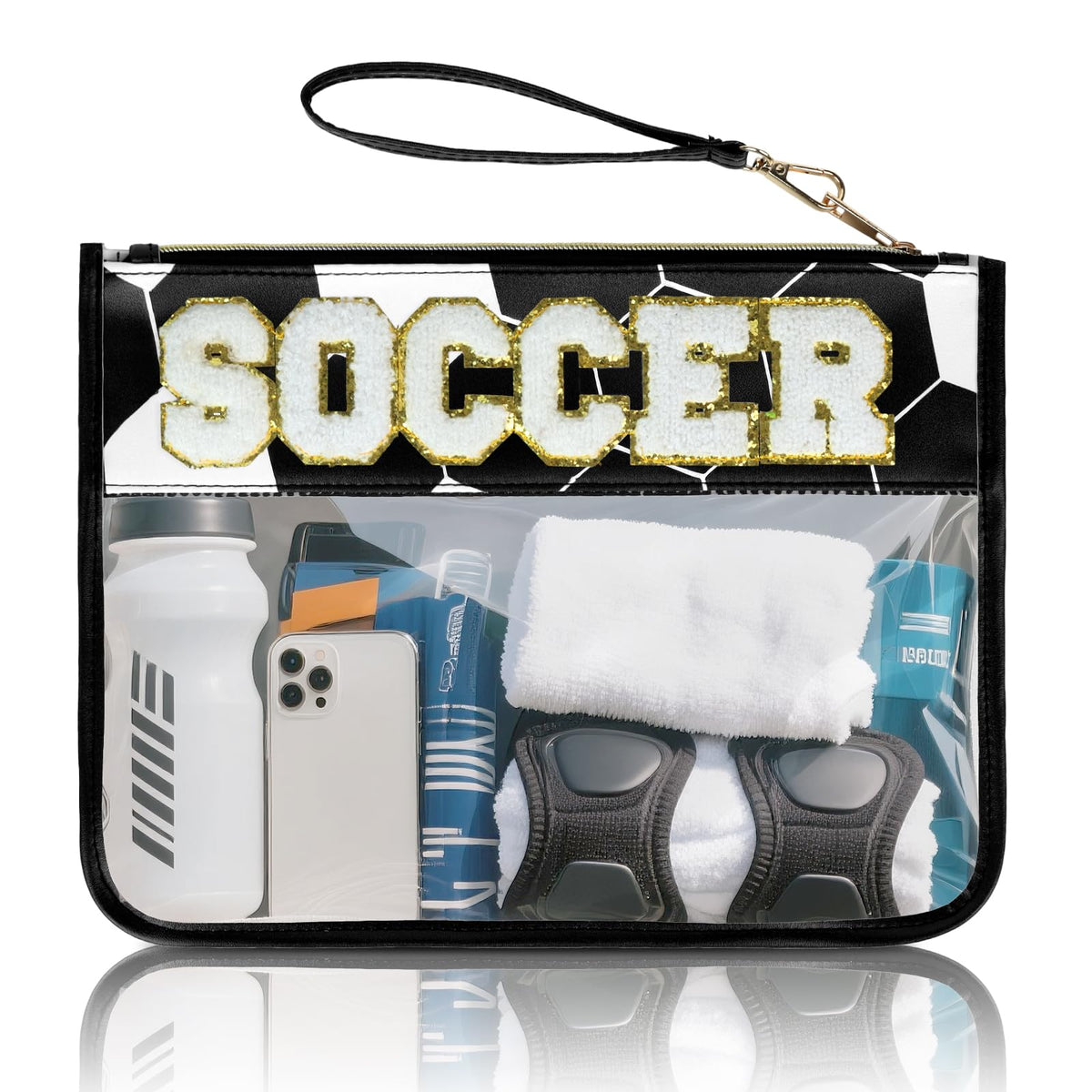 PPeen clear front view showing contents for fast identification and convenience
