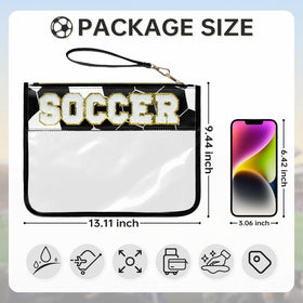 PPeen reinforced zipper and wrist strap offering easy carrying and durable use