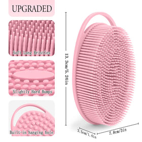 PQRUU close-up of raised massage nubs for circulation-stimulating skin massage