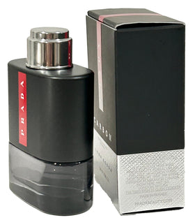 Prada Luna Rossa Carbon mini inside a travel kit showing easy carry benefit