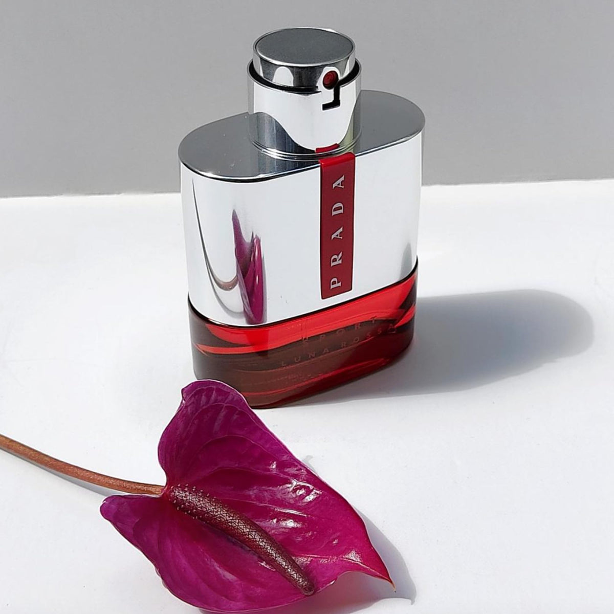 Prada Luna Rossa Sport boxed packaging portraying premium protection and style
