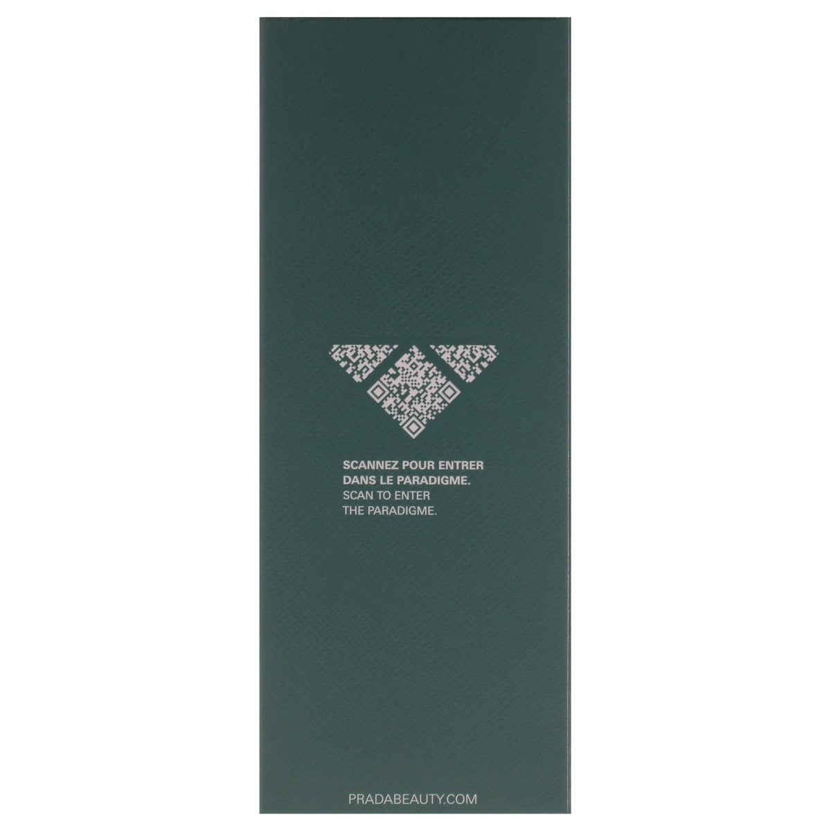 Prada Paradigme placed in an evening setting conveying sophisticated night-time wear