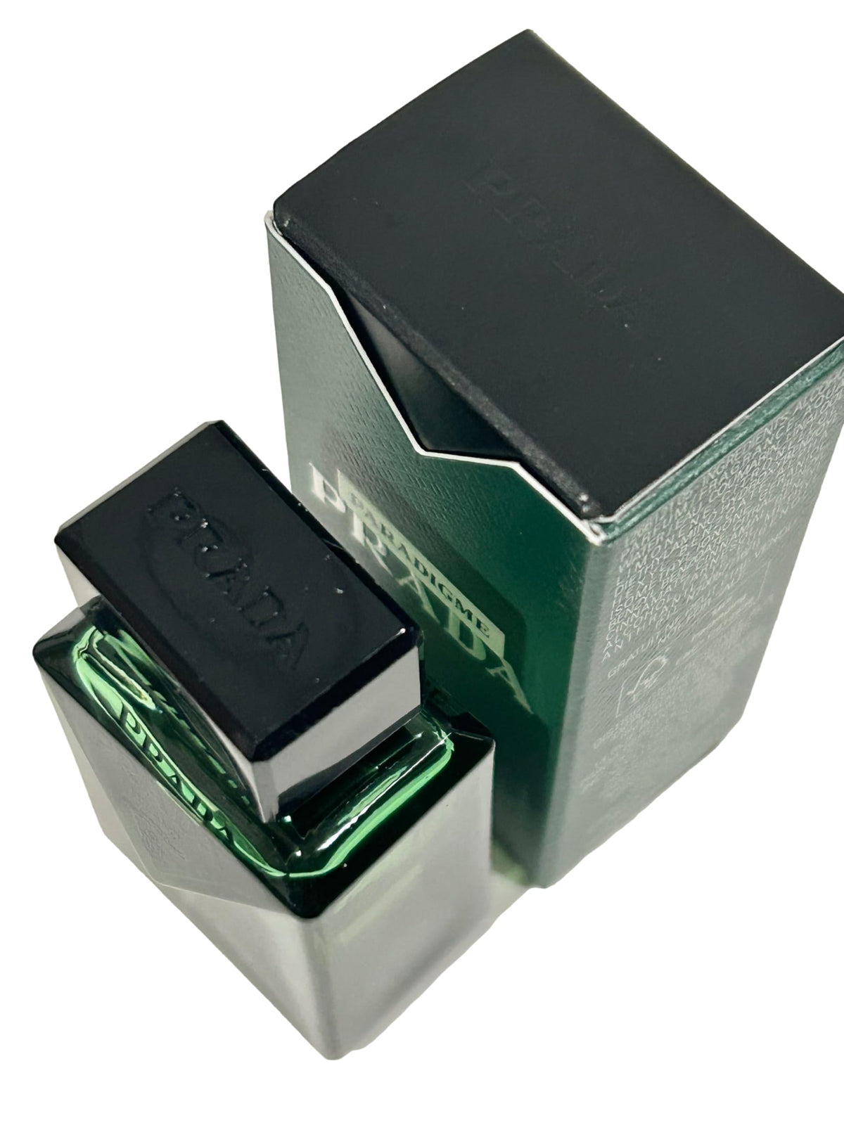 Prada Paradigme mini splash application on wrist showing quick travel refresh