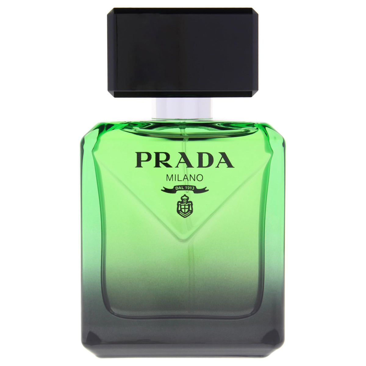 Prada Paradigme side profile highlighting glass curvature and luxury appeal