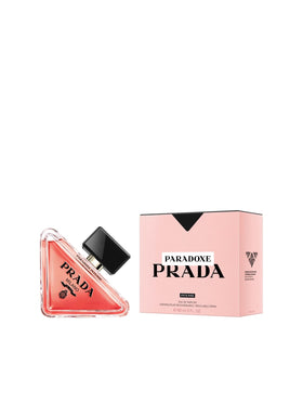 Prada Paradoxe Intense refill cap detail highlighting refillable feature for sustainability
