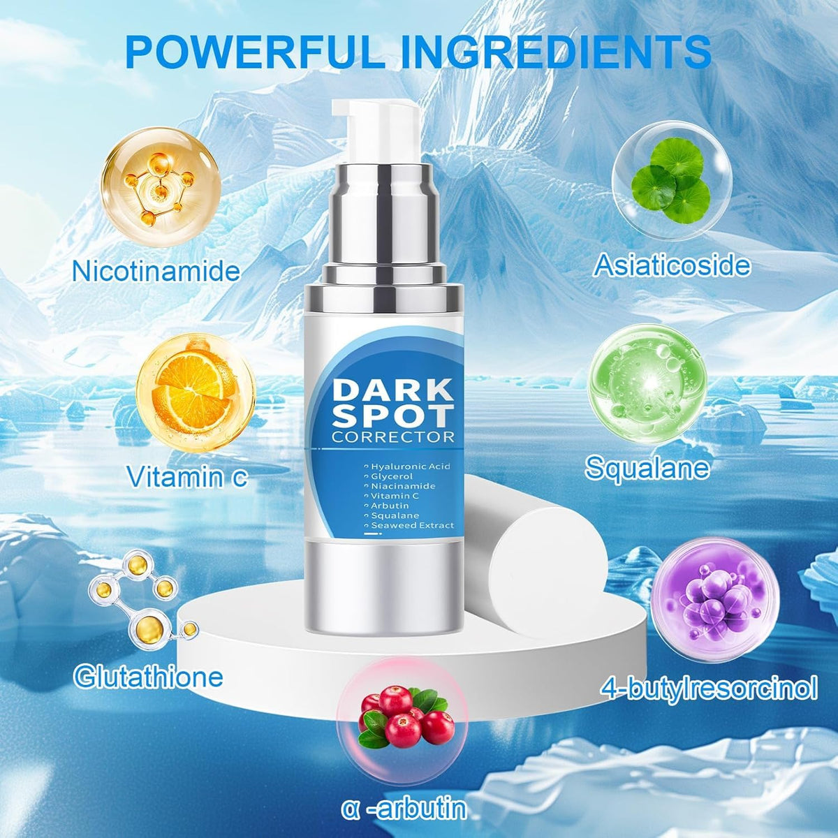 Praiveue pump dispensing lightweight serum texture for quick absorption