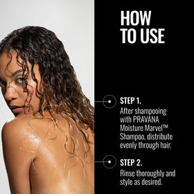 Pravana bottle in hand showing 10 fl oz size for accurate scale