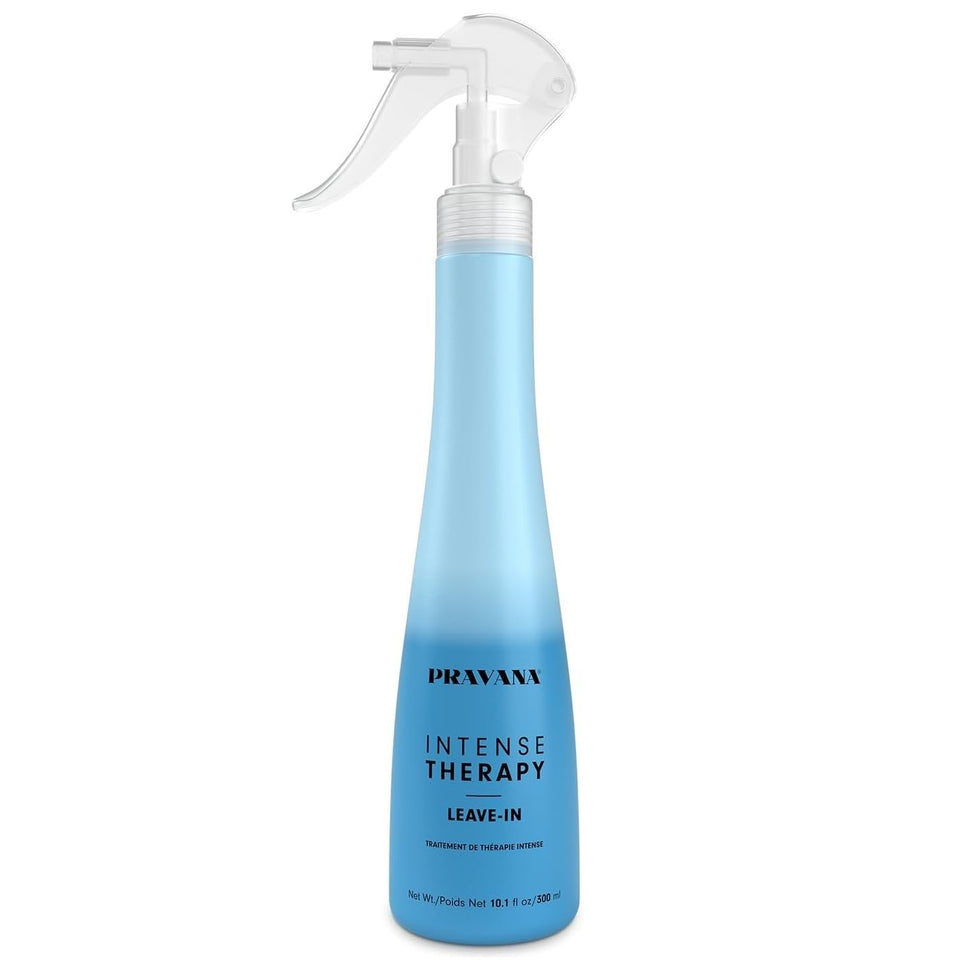 PRAVANA bottle front view showing label and 10.1 fl oz size benefit