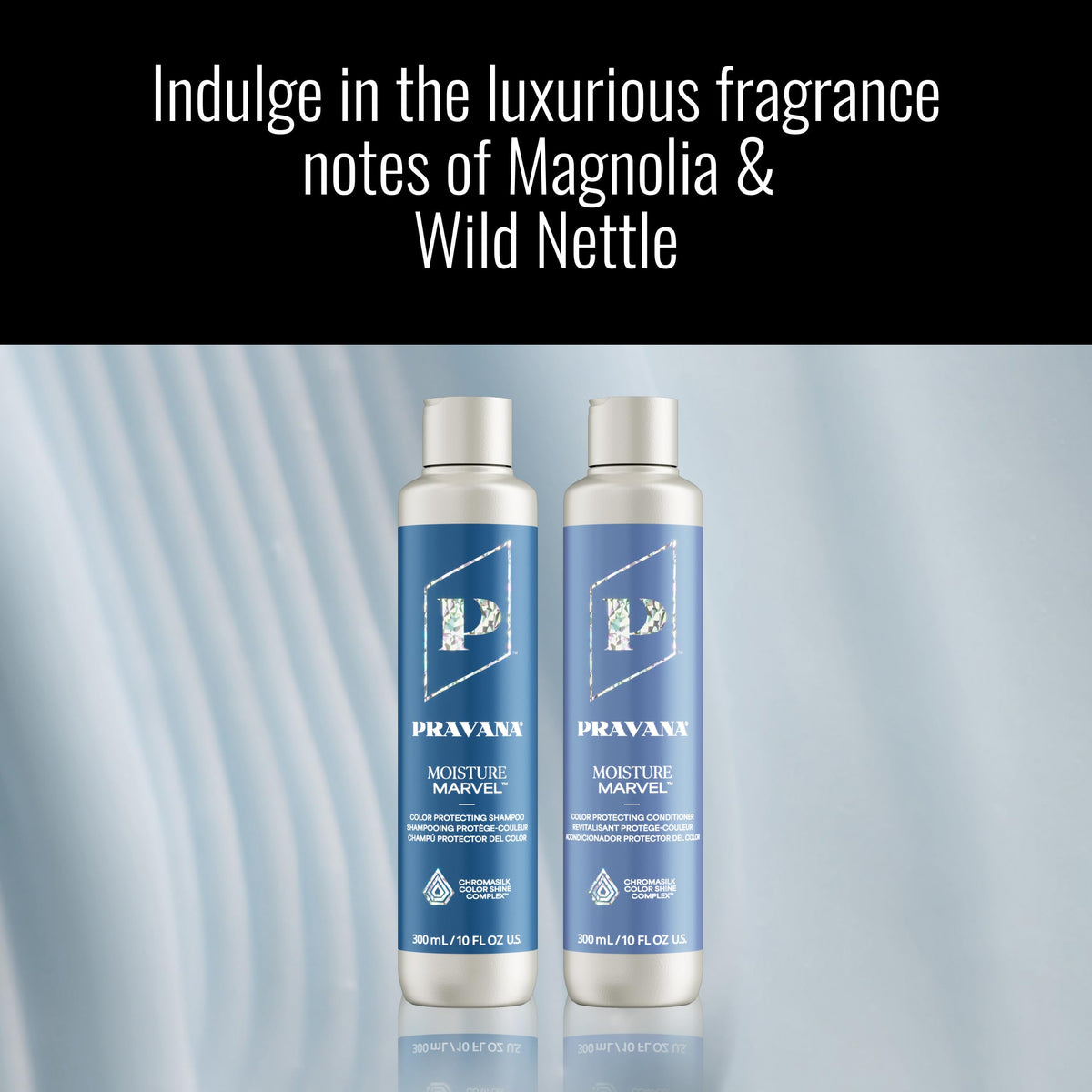 Pravana recycled plastic bottle emphasizing sustainable packaging choice