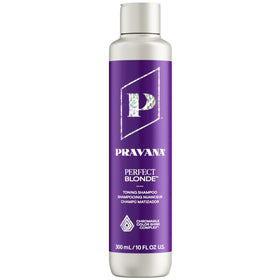 Pravana front bottle showing product branding and benefits