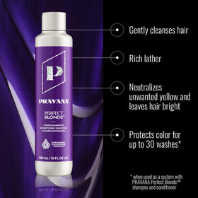 Pravana shampoo lather texture showing gentle creamy foam