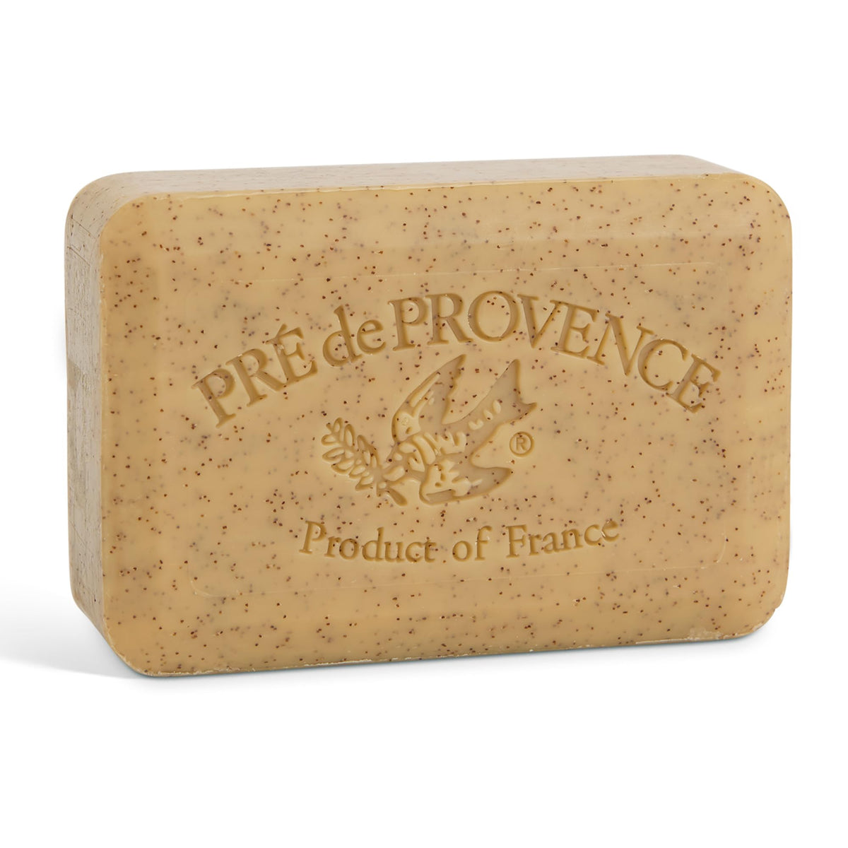 Pre de Provence front packaging showing honey almond scent and luxury appeal