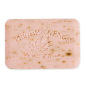 Pre de Provence soap producing rich lather for creamy cleansing benefit