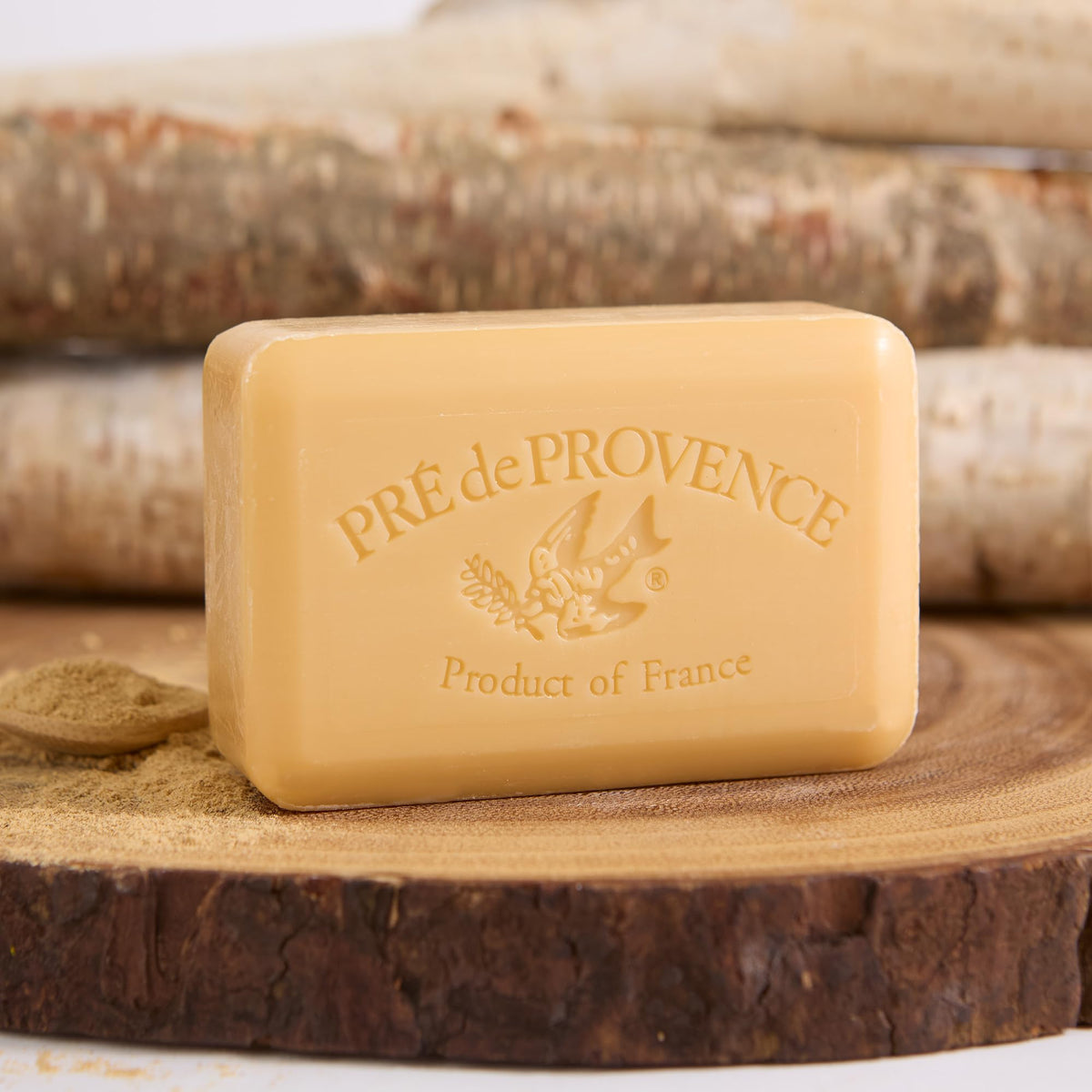 Pre de Provence shea butter ingredient close-up benefit: conditioning nourishment