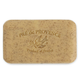 Pré de Provence soap close-up texture revealing smooth quad-milled surface