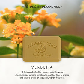 Pre de Provence verbena displayed in a gift basket for elegant gifting