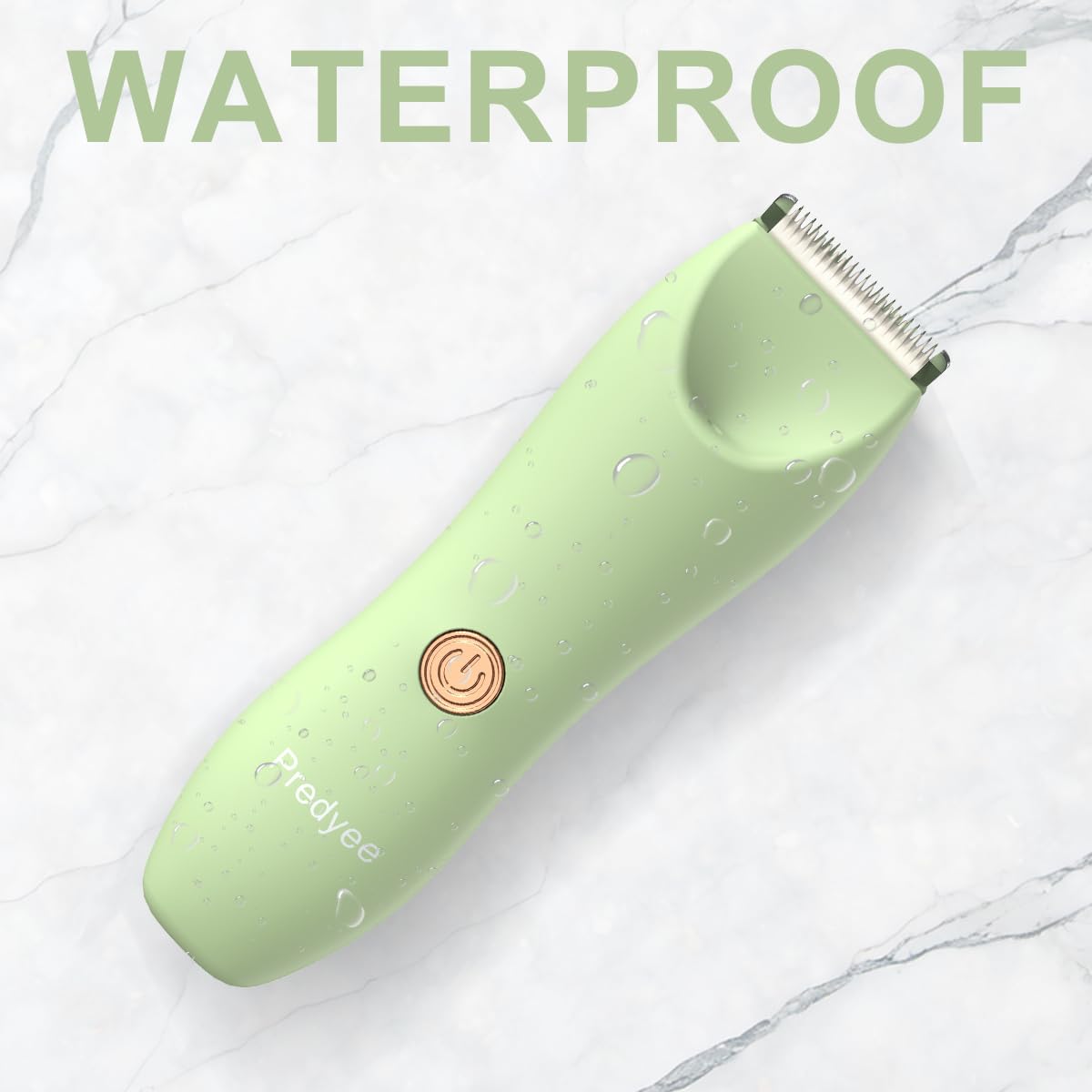 Predyee close-up of rounded blade detail reducing skin irritation