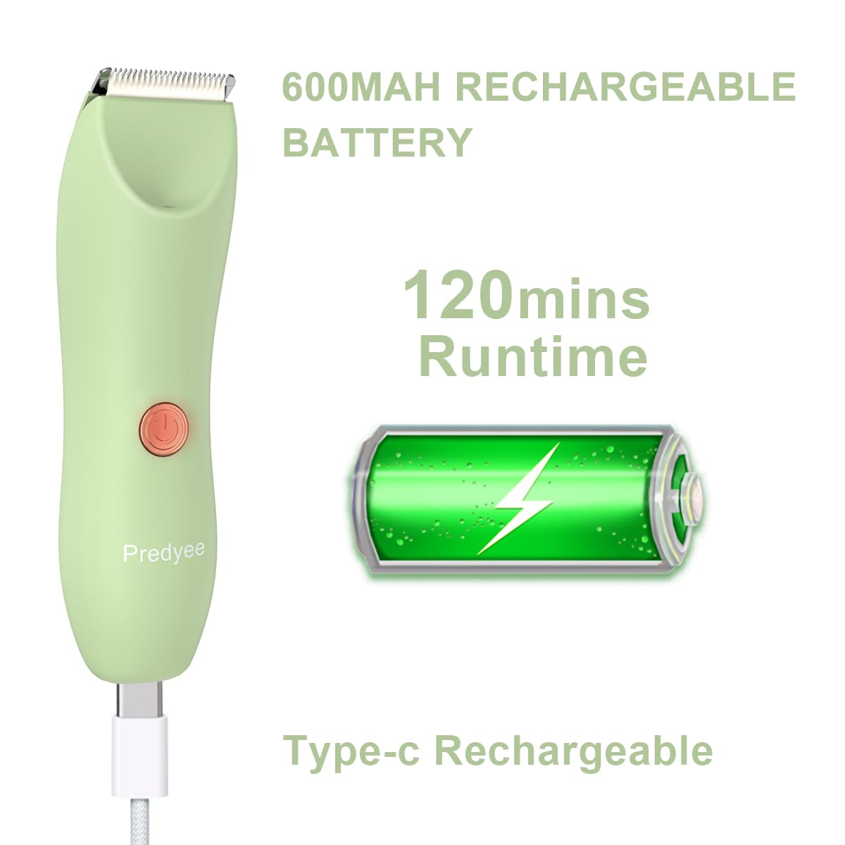 Predyee trimmer used on underarm in lifestyle scene for gentle trimming