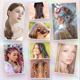 Prehot color array overhead with 16 shades displayed to choose vibrant looks