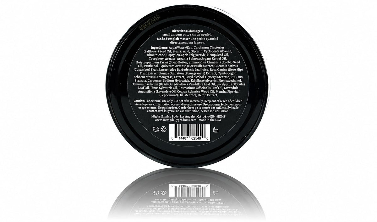 Premium Hemp Extract Daily creamy texture close-up showing absorbency benefit