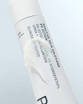 Prequel held in hand in lifestyle shot conveying soothing hydration and comfort